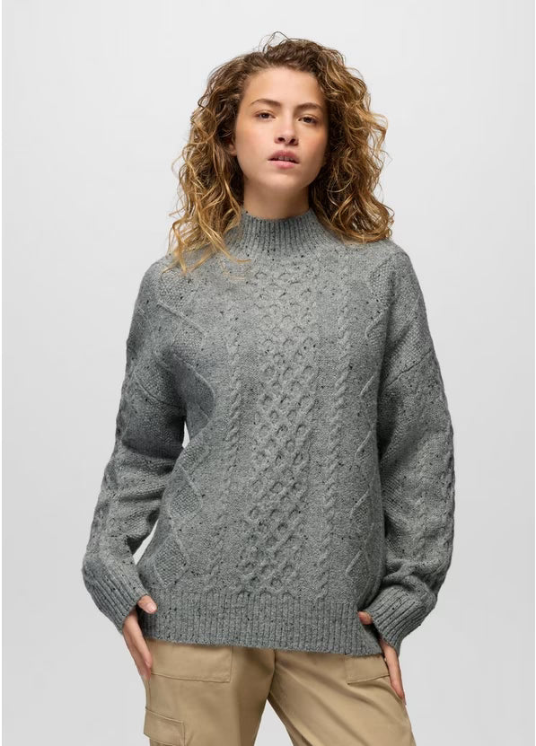 Amber Mountain Cable Sweater