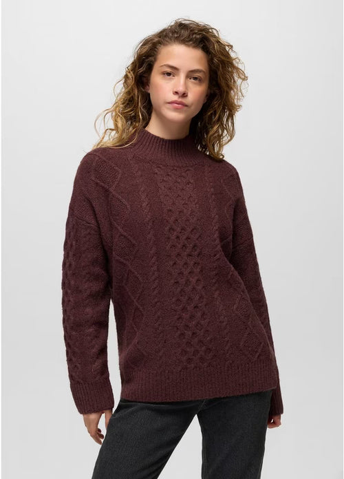 Amber Mountain Cable Sweater