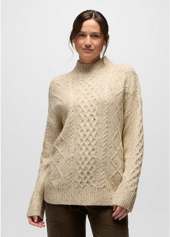 Amber Mountain Cable Sweater