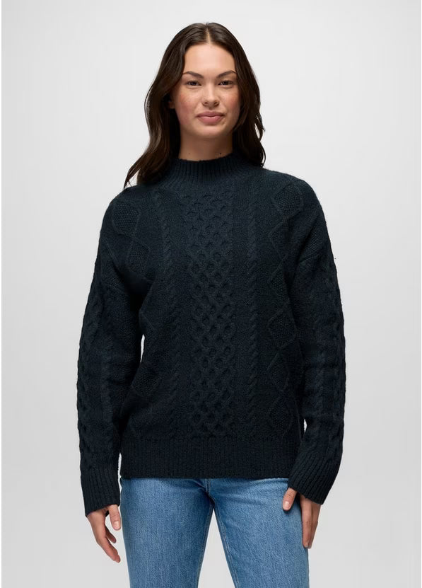 Amber Mountain Cable Sweater