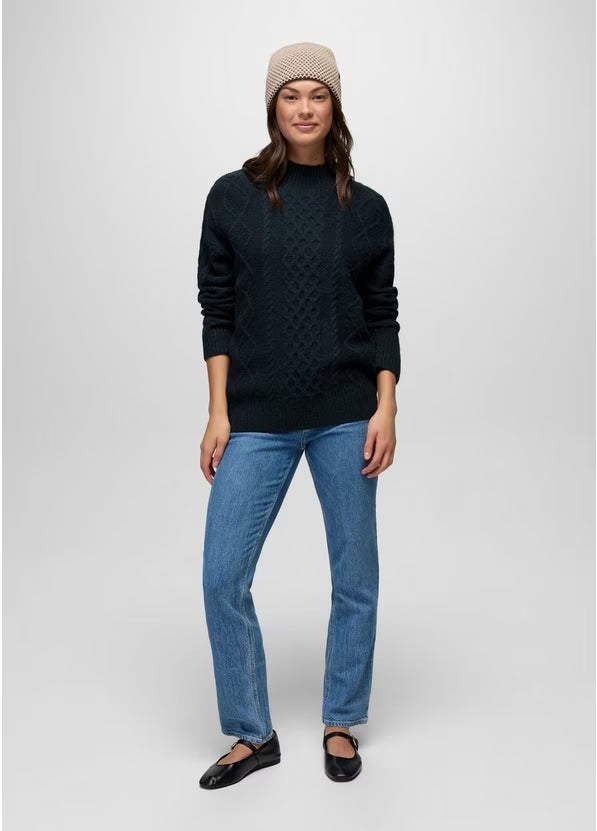 Amber Mountain Cable Sweater