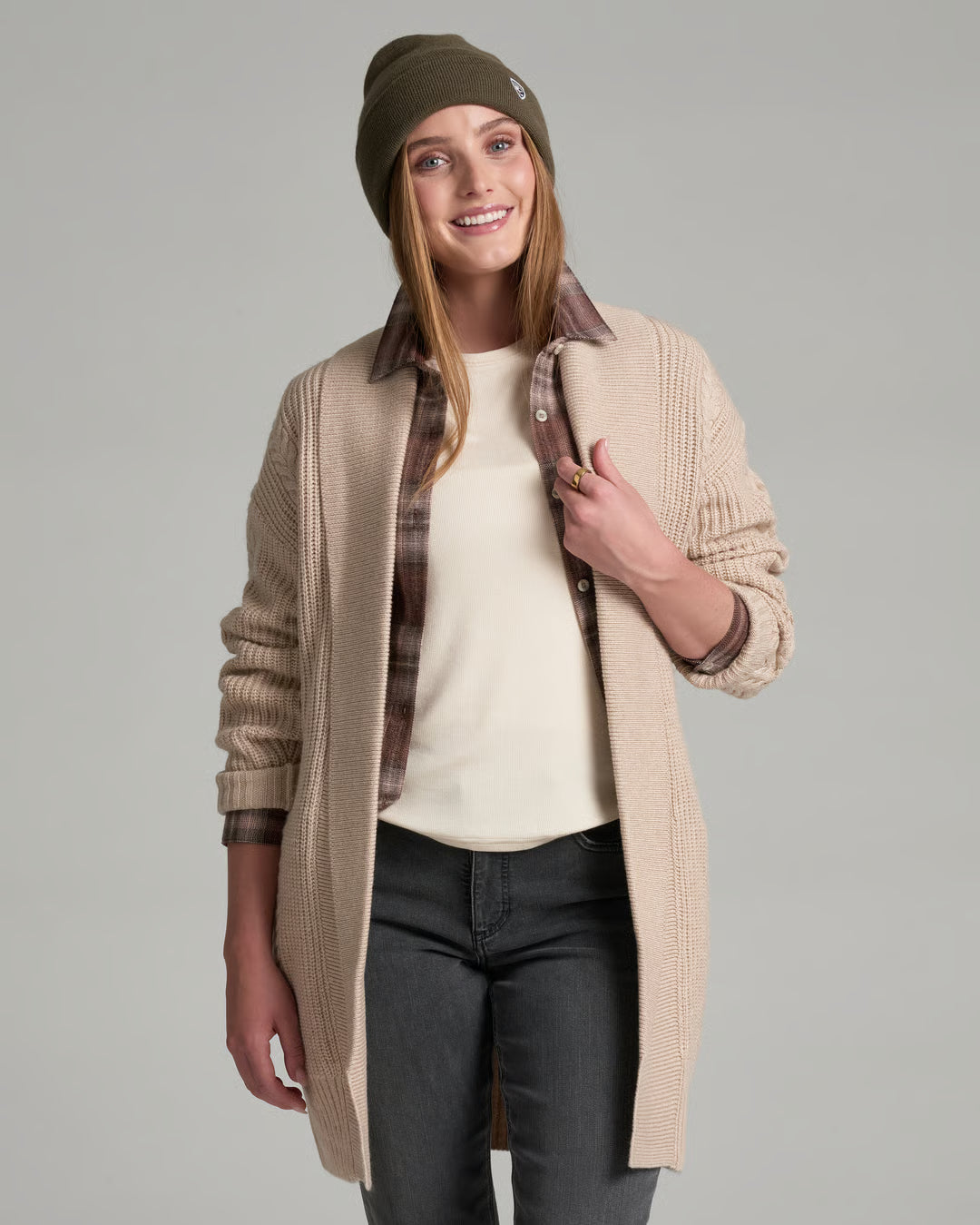 FIRESIDE™ Long Cardigan