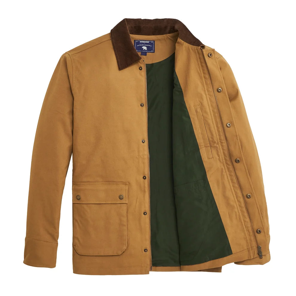 Red Hills Stretch Canvas Coat