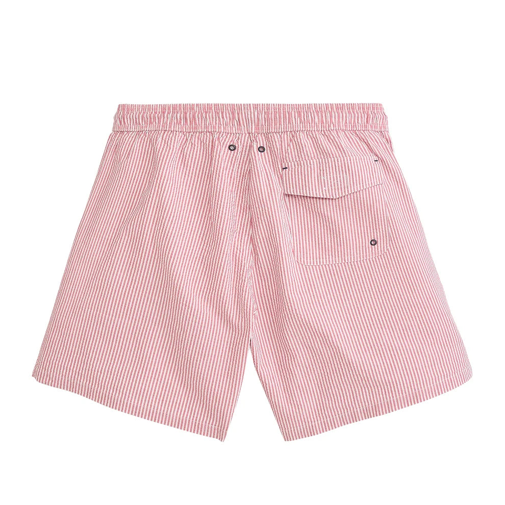 Coastal Seersucker Swim