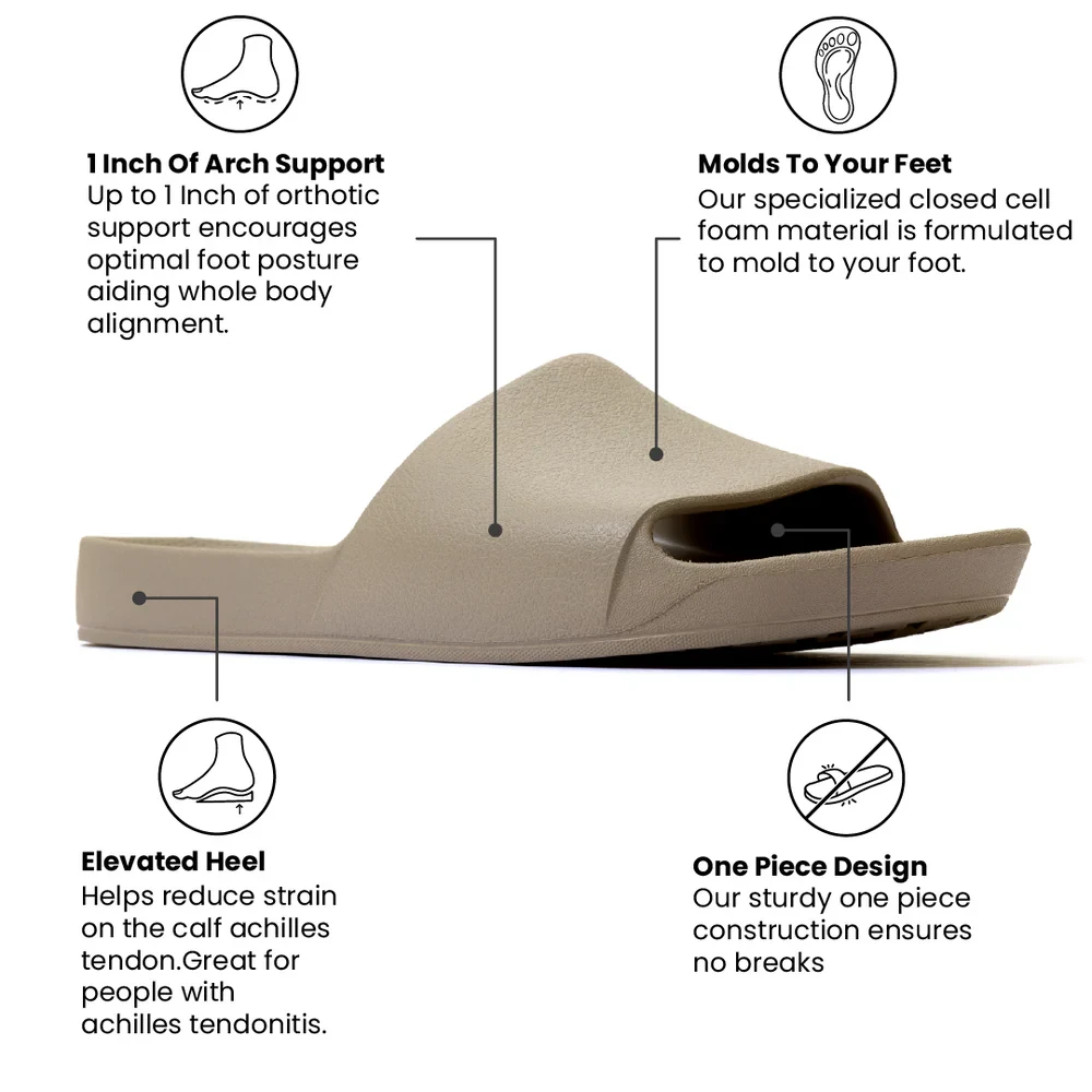 Archies Footwear Arch Support Slides