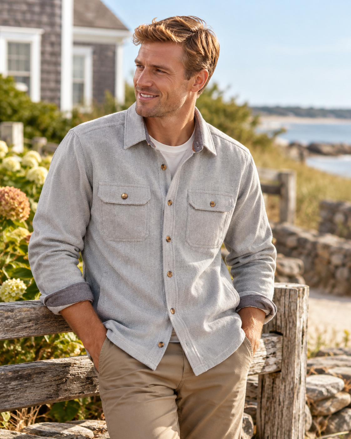 Ozzy Micro Fleece Brushed Shirt