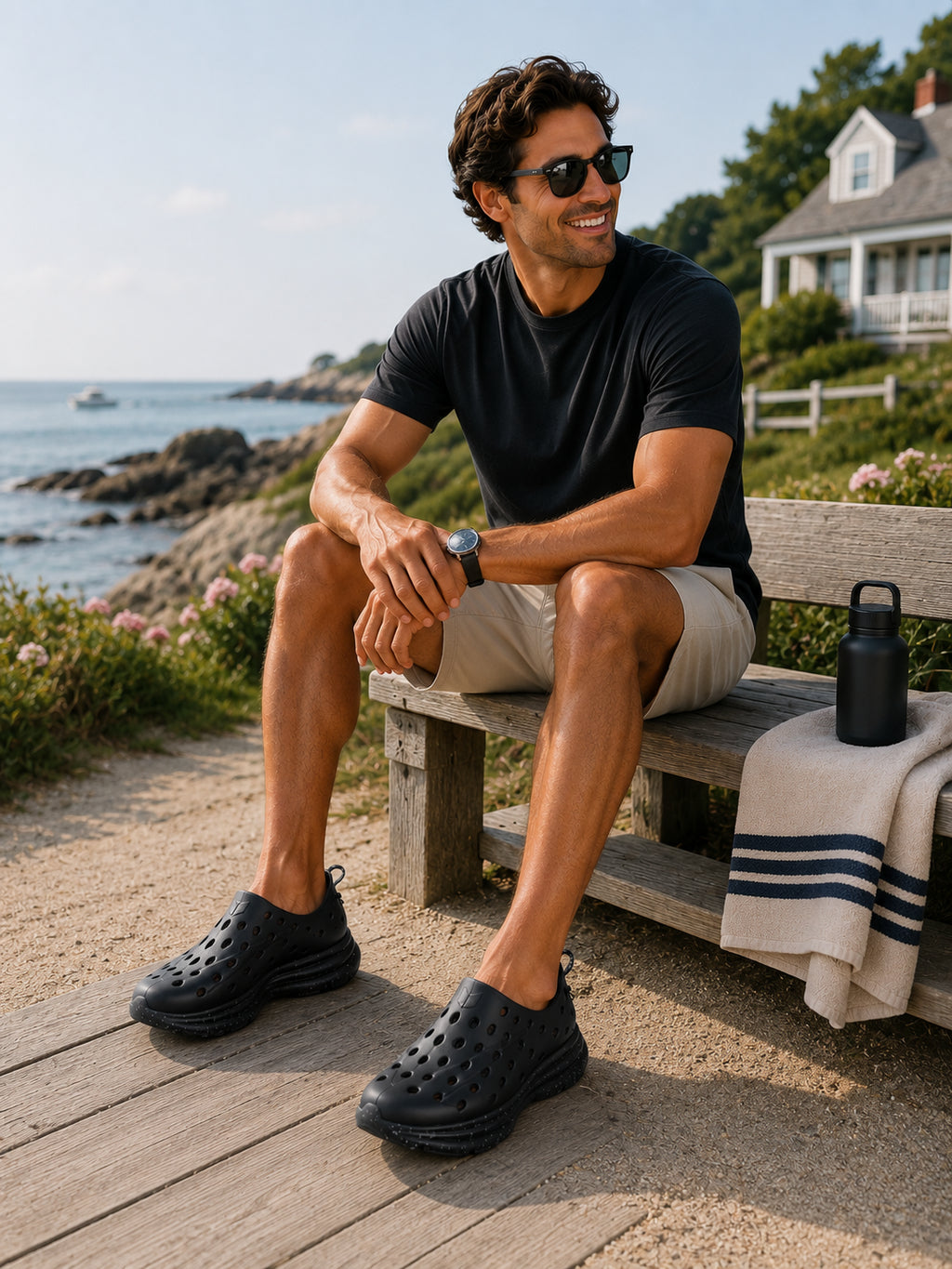 Open Back Revive Recovery Shoe